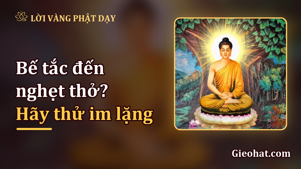 Bế tắc đến nghẹt thở? Thử im lặng năm phút để lối ra tự hiện