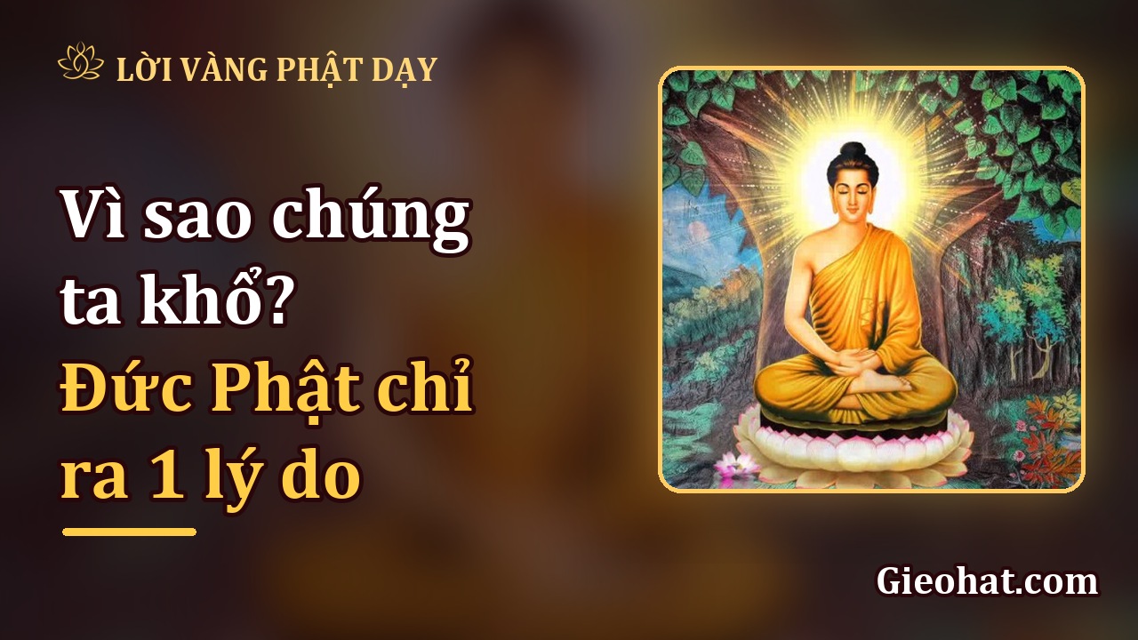 Vì sao ta khổ? Một lý do giản dị mà Đức Phật nhắc đến: mong mọi thứ mãi như cũ