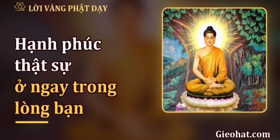 Hạnh phúc thật sự ở ngay trong lòng bạn, bình yên và sâu lắng